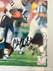 MaxSold Auction: CLIFF BRANCH - Signed 8x10 Photo - Oakland Raiders SB Champ and NFL Hall of Famer - CU Buffs Legend - Parker (Colorado, USA) SELLER MANAGED Commercial Liquidation Online Auction - Heritage Oak Drive