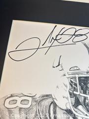 MaxSold Auction: CLINTON PORTIS Signed Miami Hurricanes 11x14 Lithograph/Print (Matted Print Ready for Framing) - Parker (Colorado, USA) SELLER MANAGED Commercial Liquidation Online Auction - Heritage Oak Drive