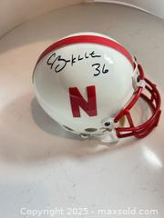 MaxSold Auction: Correll Buckhalter Autographed Nebraska Cornhuskers Mini Helmet - Parker (Colorado, USA) SELLER MANAGED Commercial Liquidation Online Auction - Heritage Oak Drive