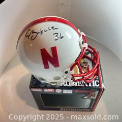 MaxSold Auction: Correll Buckhalter Autographed Nebraska Cornhuskers Mini Helmet - Parker (Colorado, USA) SELLER MANAGED Commercial Liquidation Online Auction - Heritage Oak Drive