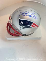 MaxSold Auction: DANIEL GRAHAM Autographed New England Patriots Mini Helmet - Timeless Sports COA - SB Champ! - Parker (Colorado, USA) SELLER MANAGED Commercial Liquidation Online Auction - Heritage Oak Drive
