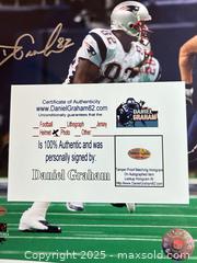 MaxSold Auction: DANIEL GRAHAM Signed 8x10 Photo — New England Patriots (CU Buffs Legend)  - Parker (Colorado, USA) SELLER MANAGED Commercial Liquidation Online Auction - Heritage Oak Drive