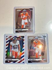 MaxSold Auction: Denver Broncos 3X Rookie Card Prizm Lot - Troy Franklin, Estime and Jonah Elliss - Parker (Colorado, USA) SELLER MANAGED Commercial Liquidation Online Auction - Heritage Oak Drive