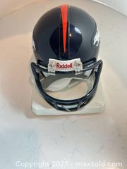 MaxSold Auction: DENVER BRONCOS Unsigned Riddell Mini Helmet - Parker (Colorado, USA) SELLER MANAGED Commercial Liquidation Online Auction - Heritage Oak Drive