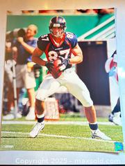 MaxSold Auction: ED MCCAFFREY Signed Denver Broncos 16x20 Photograph - Please note condition in description - Parker (Colorado, USA) SELLER MANAGED Commercial Liquidation Online Auction - Heritage Oak Drive