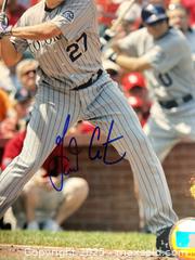MaxSold Auction: GARRETT ATKINS Autographed Colorado Rockies 8x10 Photo - 2007 NL Champs! - Parker (Colorado, USA) SELLER MANAGED Commercial Liquidation Online Auction - Heritage Oak Drive