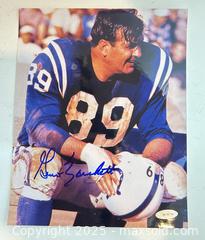 MaxSold Auction: Gino Marchetti Signed 8x10 Photo - Baltimore Colts Hall of Famer - Tri Star Productions COA - Parker (Colorado, USA) SELLER MANAGED Commercial Liquidation Online Auction - Heritage Oak Drive