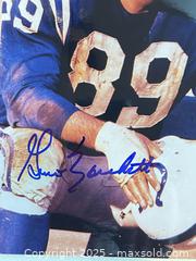 MaxSold Auction: Gino Marchetti Signed 8x10 Photo - Baltimore Colts Hall of Famer - Tri Star Productions COA - Parker (Colorado, USA) SELLER MANAGED Commercial Liquidation Online Auction - Heritage Oak Drive