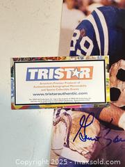 MaxSold Auction: Gino Marchetti Signed 8x10 Photo - Baltimore Colts Hall of Famer - Tri Star Productions COA - Parker (Colorado, USA) SELLER MANAGED Commercial Liquidation Online Auction - Heritage Oak Drive