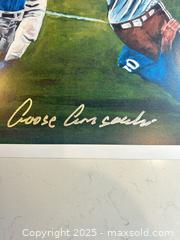 MaxSold Auction: GOOSE GONSULIN Signed Denver Broncos 11x14 Lithograph/Print - Ring of Famer! - Parker (Colorado, USA) SELLER MANAGED Commercial Liquidation Online Auction - Heritage Oak Drive