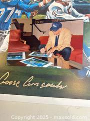 MaxSold Auction: GOOSE GONSULIN Signed Denver Broncos 11x14 Lithograph/Print - Ring of Famer! - Parker (Colorado, USA) SELLER MANAGED Commercial Liquidation Online Auction - Heritage Oak Drive
