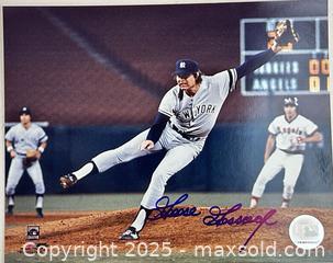 MaxSold Auction: Goose Gossage Signed 8x10 New York Yankees Photo Hall of Famer - Parker (Colorado, USA) SELLER MANAGED Commercial Liquidation Online Auction - Heritage Oak Drive