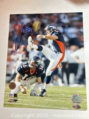 MaxSold Auction: JASON ELAM Signed 8x10 Photo — Denver Broncos (Ring of Fame)   - Parker (Colorado, USA) SELLER MANAGED Commercial Liquidation Online Auction - Heritage Oak Drive
