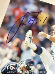 MaxSold Auction: JASON ELAM Signed 8x10 Photo — Denver Broncos (Ring of Fame)   - Parker (Colorado, USA) SELLER MANAGED Commercial Liquidation Online Auction - Heritage Oak Drive