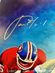 MaxSold Auction: JASON ELAM Signed Denver Broncos 11x14 Lithograph/Print - Ring of Famer! - Parker (Colorado, USA) SELLER MANAGED Commercial Liquidation Online Auction - Heritage Oak Drive