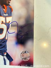 MaxSold Auction: JAYSHON SYKES Signed 8x10 Photo - Denver Broncos - CU Buffs Legend - Timeless Sports COA - Parker (Colorado, USA) SELLER MANAGED Commercial Liquidation Online Auction - Heritage Oak Drive
