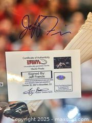 MaxSold Auction: JEFF FRANCIS Autographed Colorado Rockies 16x20 Photograph - 2007 NL Champs! - Parker (Colorado, USA) SELLER MANAGED Commercial Liquidation Online Auction - Heritage Oak Drive