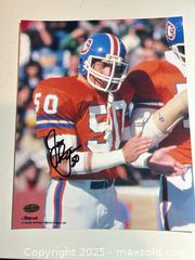 MaxSold Auction: JIM RYAN Signed 8x10 Photo - Denver Broncos - Orange Crush Defense! - Timeless Sports COA - Parker (Colorado, USA) SELLER MANAGED Commercial Liquidation Online Auction - Heritage Oak Drive