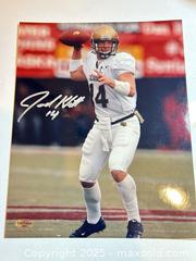 MaxSold Auction: JOEL KLATT Signed 8x10 Photo - CU Buffs Legend - Fox Sports Analyst- Timeless Sports COA - Parker (Colorado, USA) SELLER MANAGED Commercial Liquidation Online Auction - Heritage Oak Drive
