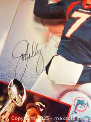 MaxSold Auction: John Elway and Dan Marino Dual Signed 16x20 Photo - Parker (Colorado, USA) SELLER MANAGED Commercial Liquidation Online Auction - Heritage Oak Drive