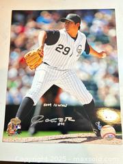 MaxSold Auction: Jorge De La Rosa Signed 8x10 Photo - Colorado Rockies  - Parker (Colorado, USA) SELLER MANAGED Commercial Liquidation Online Auction - Heritage Oak Drive