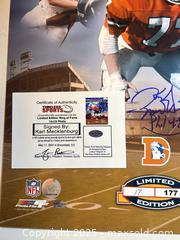 MaxSold Auction: KARL MECKLENBURG Autographed Limited Edition 16x20 Photo #17/177 - Denver Broncos Ring of Fame! - Parker (Colorado, USA) SELLER MANAGED Commercial Liquidation Online Auction - Heritage Oak Drive