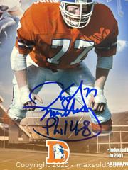 MaxSold Auction: KARL MECKLENBURG Signed Ltd. Edition 8x10 Photo #50/2001 — Denver Broncos (Ring of Fame)   - Parker (Colorado, USA) SELLER MANAGED Commercial Liquidation Online Auction - Heritage Oak Drive