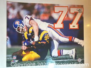 MaxSold Auction: KARL MECKLENBURG Signed Mini Numbers with 16x20 Photo - Denver Broncos Ring of Fame! - Parker (Colorado, USA) SELLER MANAGED Commercial Liquidation Online Auction - Heritage Oak Drive
