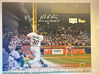 MaxSold Auction: Maggio Ordóñez 16x20 Signed Limited Edition Photo - Detroit Tigers - 2006 ALCS Walkoff HR - Parker (Colorado, USA) SELLER MANAGED Commercial Liquidation Online Auction - Heritage Oak Drive