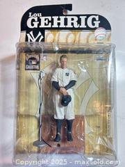 MaxSold Auction: McFarlane Cooperstown Lou Gehrig Action Figure NY Yankees MLB Sportspicks 2009 - Parker (Colorado, USA) SELLER MANAGED Commercial Liquidation Online Auction - Heritage Oak Drive