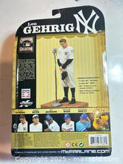 MaxSold Auction: McFarlane Cooperstown Lou Gehrig Action Figure NY Yankees MLB Sportspicks 2009 - Parker (Colorado, USA) SELLER MANAGED Commercial Liquidation Online Auction - Heritage Oak Drive