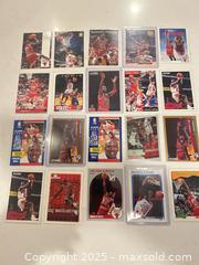 MaxSold Auction: Michael Jordan 20 Basketball Card Lot - Parker (Colorado, USA) SELLER MANAGED Commercial Liquidation Online Auction - Heritage Oak Drive
