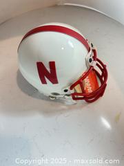 MaxSold Auction: NEBRASKA CORNHUSKER Unsigned Authentic Mini Helmet - Parker (Colorado, USA) SELLER MANAGED Commercial Liquidation Online Auction - Heritage Oak Drive
