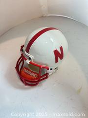 MaxSold Auction: NEBRASKA CORNHUSKER Unsigned Authentic Mini Helmet - Parker (Colorado, USA) SELLER MANAGED Commercial Liquidation Online Auction - Heritage Oak Drive
