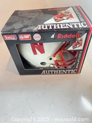 MaxSold Auction: NEBRASKA CORNHUSKER Unsigned Authentic Mini Helmet - Parker (Colorado, USA) SELLER MANAGED Commercial Liquidation Online Auction - Heritage Oak Drive