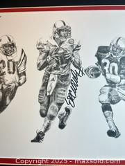 MaxSold Auction: NEBRASKA HUSKERS Signed Heisman Winners ERIC CROUCH, JOHNNY RODGERS & MIKE ROZIER 11x14 Lithograph/Print (Matted Print Ready for Framing) - Parker (Colorado, USA) SELLER MANAGED Commercial Liquidation Online Auction - Heritage Oak Drive