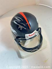 MaxSold Auction: NEIL SMITH Autographed Denver Broncos Mini Helmet - Timeless Sports COA - Back to Back SB Champ! - Parker (Colorado, USA) SELLER MANAGED Commercial Liquidation Online Auction - Heritage Oak Drive