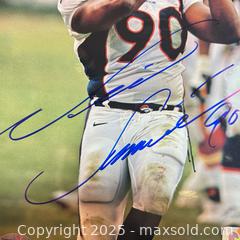 MaxSold Auction: NEIL SMITH Signed 8x10 Photo - Denver Broncos - Back to Back Super Bowl Champ! - Timeless Sports COA - Parker (Colorado, USA) SELLER MANAGED Commercial Liquidation Online Auction - Heritage Oak Drive