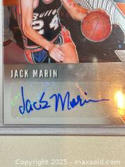 MaxSold Auction: Panini Prizm Sensational Signatures Autograph JACK MARIN Duke Hall of Fame - Parker (Colorado, USA) SELLER MANAGED Commercial Liquidation Online Auction - Heritage Oak Drive