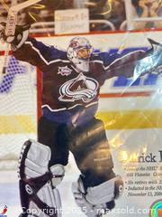 MaxSold Auction: PATRICK ROY Matted Photo Print 11x14 Ready For Framing - Colorado Avalanche HOF! - Parker (Colorado, USA) SELLER MANAGED Commercial Liquidation Online Auction - Heritage Oak Drive