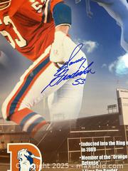 MaxSold Auction: RANDY GRADISHAR Autographed Limited Edition 16x20 Photo #9/153 - Denver Broncos Hall of Famer! - Parker (Colorado, USA) SELLER MANAGED Commercial Liquidation Online Auction - Heritage Oak Drive