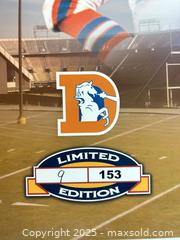 MaxSold Auction: RANDY GRADISHAR Autographed Limited Edition 16x20 Photo #9/153 - Denver Broncos Hall of Famer! - Parker (Colorado, USA) SELLER MANAGED Commercial Liquidation Online Auction - Heritage Oak Drive