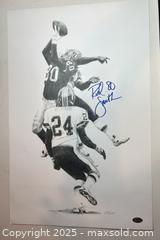 MaxSold Auction: Rod Smith Signed Lithograph Approx. 11 x 17 in - Denver Broncos (1st Catch) - Parker (Colorado, USA) SELLER MANAGED Commercial Liquidation Online Auction - Heritage Oak Drive