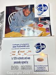 MaxSold Auction: Rod Smith Signed Lithograph Approx. 11 x 17 in - Denver Broncos (1st Catch) - Parker (Colorado, USA) SELLER MANAGED Commercial Liquidation Online Auction - Heritage Oak Drive