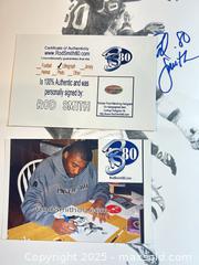 MaxSold Auction: Rod Smith Signed Lithograph Approx. 11 x 17 in - Denver Broncos (1st Catch) - Note: Creased Litho - Parker (Colorado, USA) SELLER MANAGED Commercial Liquidation Online Auction - Heritage Oak Drive