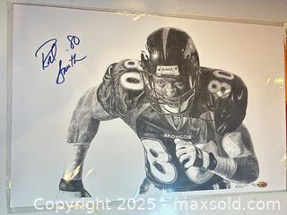 MaxSold Auction: ROD SMITH Signed Ltd. Ed. Denver Broncos 11x14 Lithograph/Print - Ring of Famer! - Parker (Colorado, USA) SELLER MANAGED Commercial Liquidation Online Auction - Heritage Oak Drive