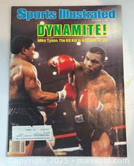 MaxSold Auction: Sports Illustrated Magazine - Dynamite! MIKE TYSON: The KO Kid (Dec. 1, 1986) - Parker (Colorado, USA) SELLER MANAGED Commercial Liquidation Online Auction - Heritage Oak Drive