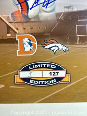 MaxSold Auction: STEVE ATWATER Autographed Limited Edition 16x20 Photo #1/127 - Denver Broncos Hall of Famer! - Parker (Colorado, USA) SELLER MANAGED Commercial Liquidation Online Auction - Heritage Oak Drive