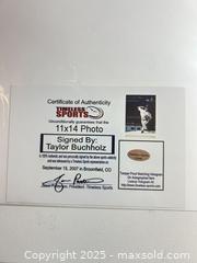 MaxSold Auction: TAYLOR BUCCHOLZ- Colorado Rockies Signed Photograph - 2007 NL Champs / World Series  - Parker (Colorado, USA) SELLER MANAGED Commercial Liquidation Online Auction - Heritage Oak Drive