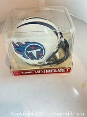 MaxSold Auction: TENNESSEE TITANS Unsigned Riddell Mini Helmet - Parker (Colorado, USA) SELLER MANAGED Commercial Liquidation Online Auction - Heritage Oak Drive